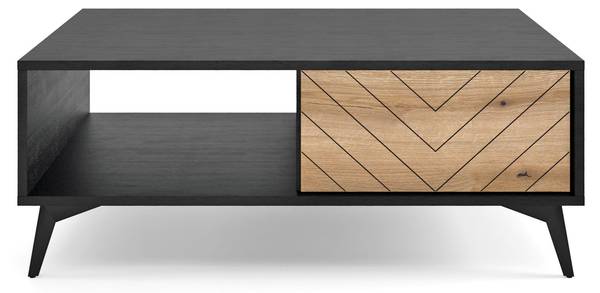 Couchtisch BOULIA Braun - Holzwerkstoff - 104 x 40 x 68 cm