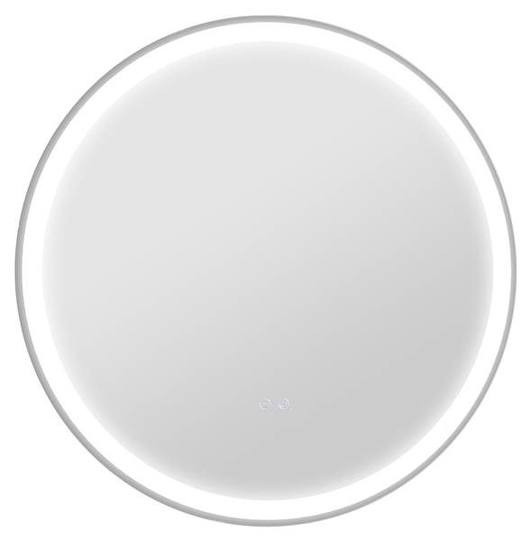 Badspiegel BB6230 Weiß - Glas - Metall - 3 x 60 x 60 cm