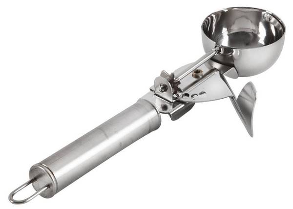 Eisportionierer 140256 Silber - Edelstahl - 5 x 4 x 22 cm