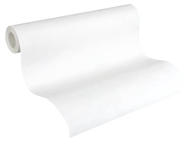 Überstreichbare Tapete 250513-GU Weiß - Fleece - 53 x 1005 x 1 cm