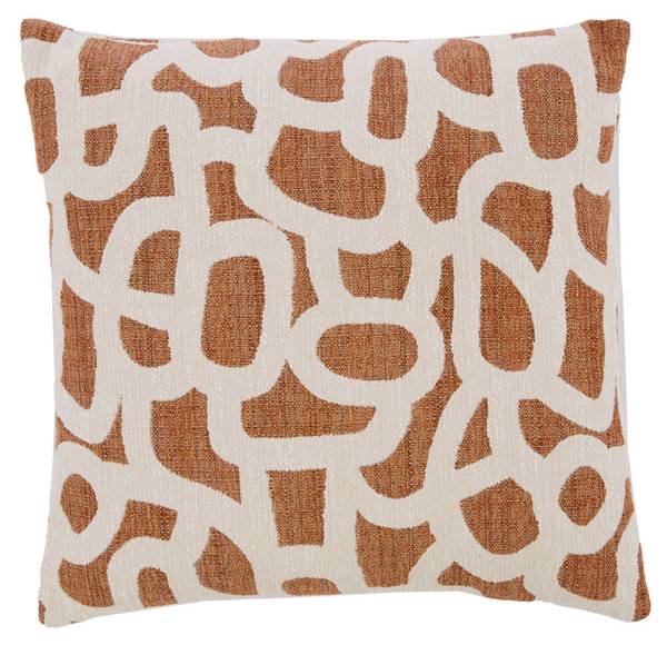 Dekokissen ALPENA Orange - Textil - 45 x 10 x 45 cm