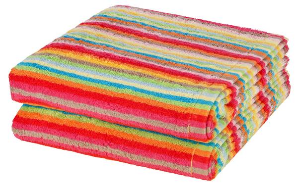 Duschtuch-Set Lifestyle (2er Set) Textil - 70 x 1 x 140 cm