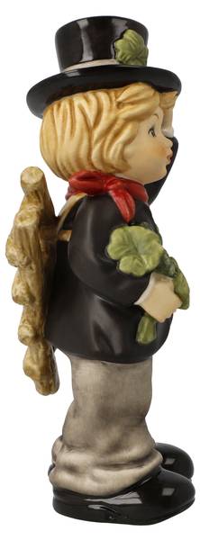 Figur Neuer Tag, neues Glück Porzellan - 5 x 14 x 7 cm