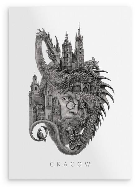 Poster Krakau Lajkonik 30 x 42 cm