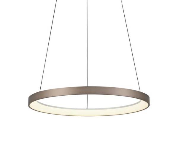 Pendelleuchte HOOP Kaffeebraun