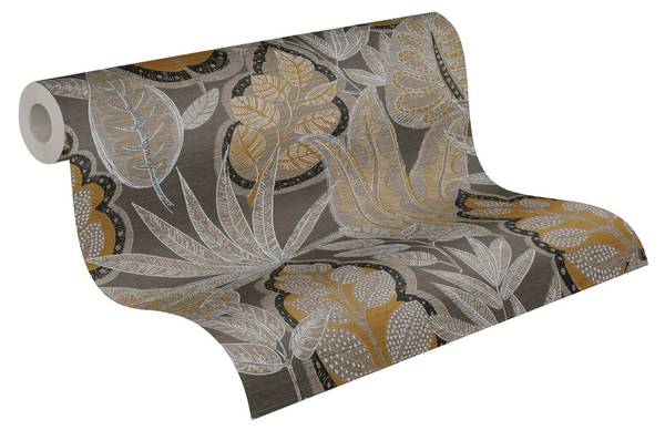 Vliestapete 393463-GU Braun - Fleece - 53 x 1005 x 1 cm
