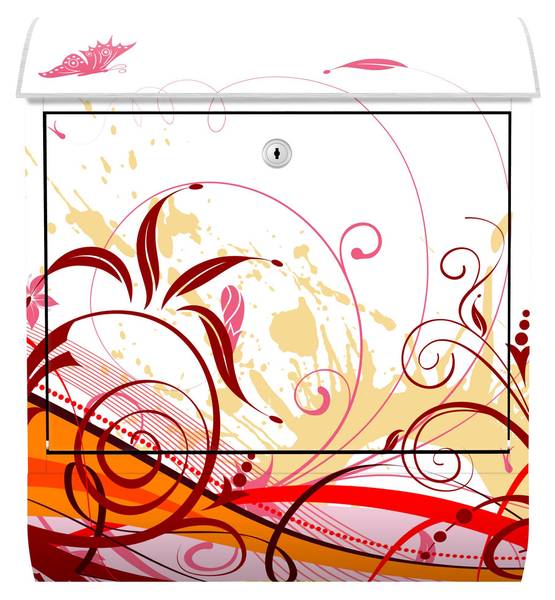 Briefkasten July Stahl - 39 x 46 x 13 cm