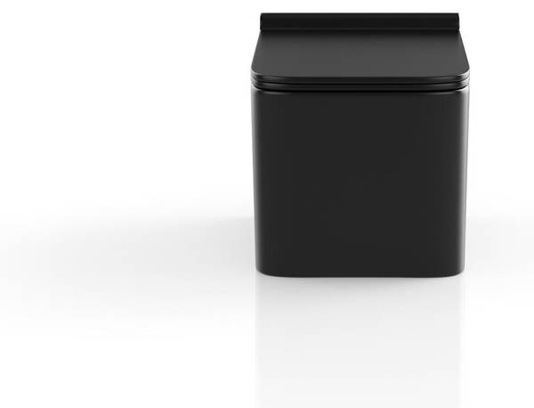 Hänge WC CLEMONA Schwarz - Keramik - 51 x 34 x 35 cm