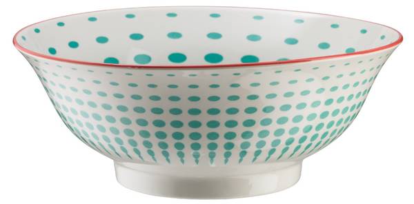 Bol MIX & MATCH Turquoise - Porcelaine - 21 x 8 x 21 cm
