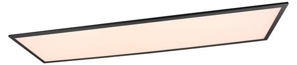 Deckenleuchte GAMMA Schwarz - Metall - 120 x 5 x 120 cm