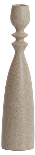 Kerzenständer GUAM Braun - Kunststoff - 8 x 34 x 8 cm