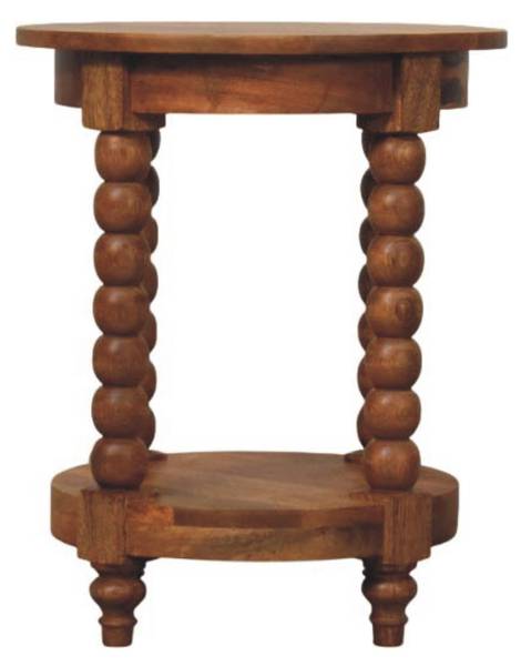Beistelltisch Barley Braun - Mango - 45 x 55 x 45 cm