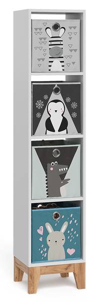 Kinderregal Malia 58337 Weiß
