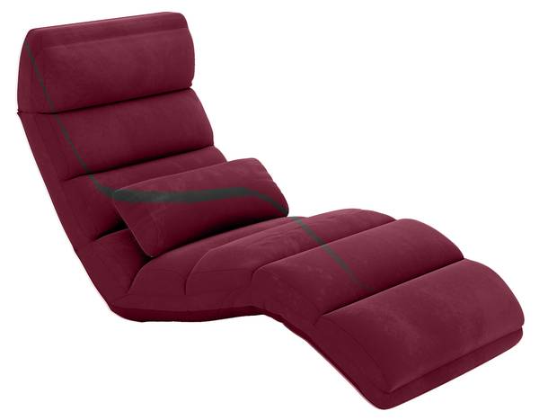 Bodenstuhl TI75103IZDE Rot - Textil - 55 x 20 x 175 cm