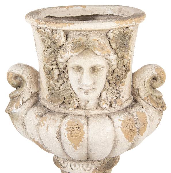 Bloempot Rosaliasi beige - keramiek - 38 x 50 x 36 cm