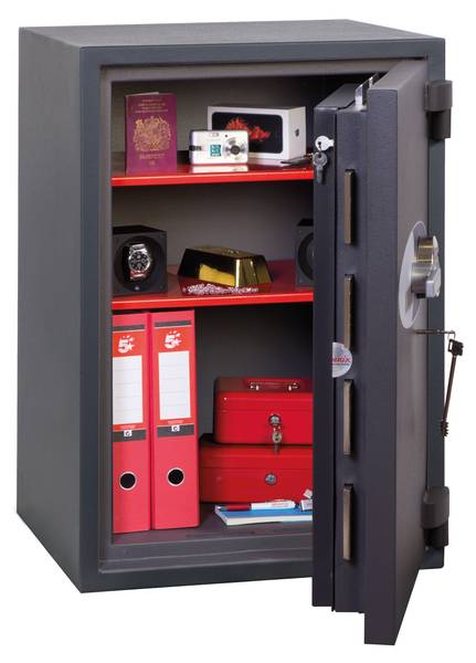 Sicherheitstresor HS9073E Grau - Stahl - 69 x 102 x 69 cm