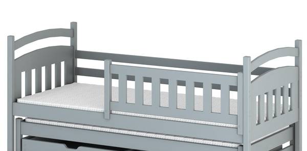 Kinderbett GALAXY KSB005 Grau