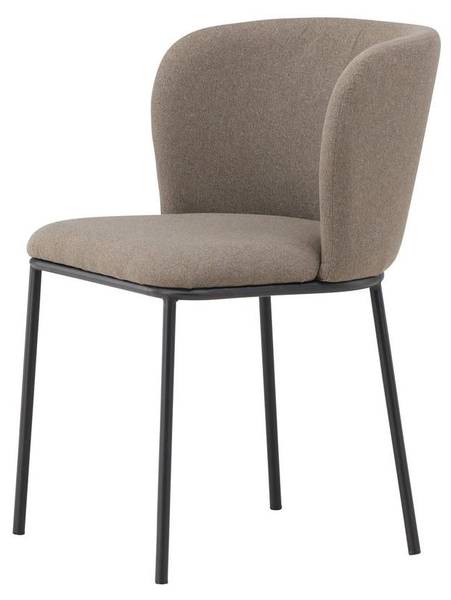 Polsterstühle Edina (2er-Set) Braun