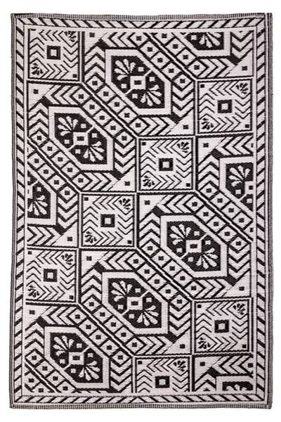 Teppich OC36 Weiß - Kunststoff - 122 x 1 x 182 cm