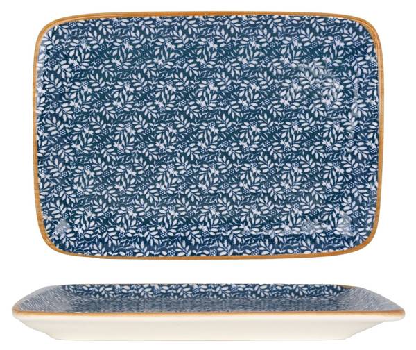 Serveerschaal Lupin  set van 2 porselein - 23 x 2 x 23 cm