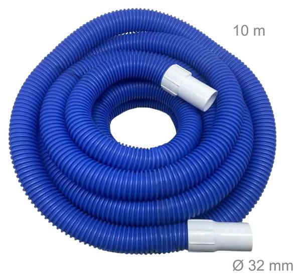 Poolschlauch blau 32mm Breite: 1000 cm