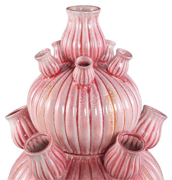Vase NOLOU Pink - Keramik - 42 x 62 x 42 cm