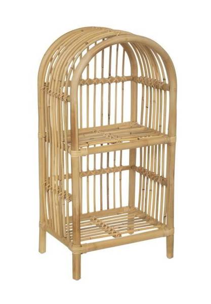 Bibliothèque enfant COLETTE Beige - Bois manufacturé - 28 x 77 x 38 cm