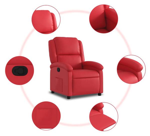 Relaxsessel 3032266-3 Rot