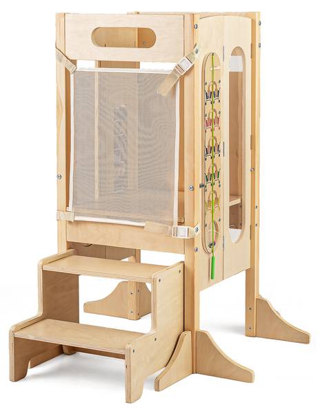 Lernturm TK32586DE Braun - Holzwerkstoff - 71 x 90 x 73 cm