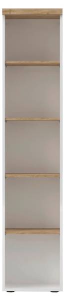 Regal EASY OFFICE Braun - Weiß - Holzwerkstoff - 41 x 193 x 34 cm