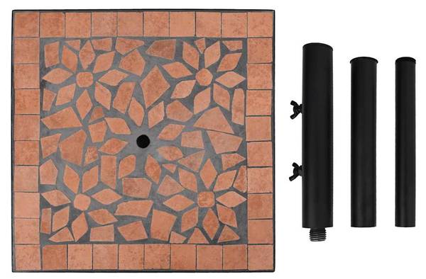 Base de parasol 3028209 Brun rouge