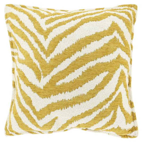 Dekokissen ROWAN Gelb - Textil - 45 x 8 x 45 cm
