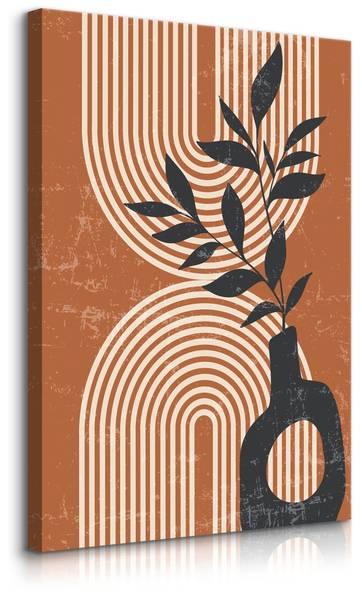 Leinwandbild Vase 20 x 30 x 30 cm