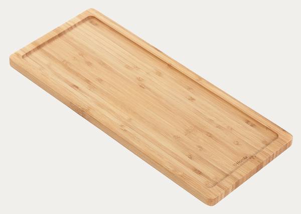 Serviertablett BAMBOU Beige - Bambus - 17 x 2 x 40 cm