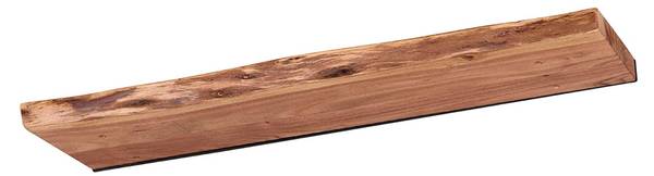 Wandregal ERGEA  Braun - Massivholz - 90 x 4 x 20 cm