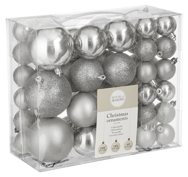 Weihnachtskugel MEHOKE2490055 46er set kaufen