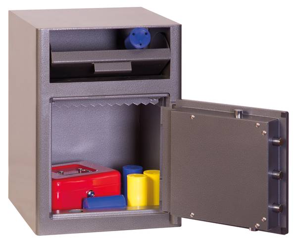 Sicherheitstresor SS0996FD Grau - Metall - 34 x 48 x 38 cm