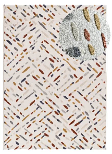 Laagpolig vloerkleed AMARA 160 x 230 cm