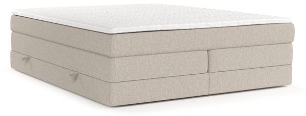 Boxspringbett Oak Beige - Liegefläche Breite: 200 cm