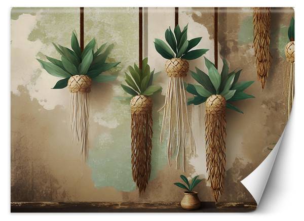 Papier peint, Plantes suspendues boho 350 x 245 cm