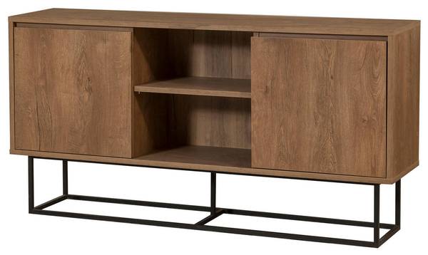Kommode Alrakis Braun - Holzwerkstoff - 140 x 72 x 36 cm