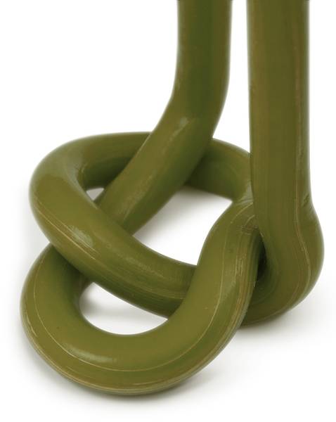 Bougie Knot Vert olive