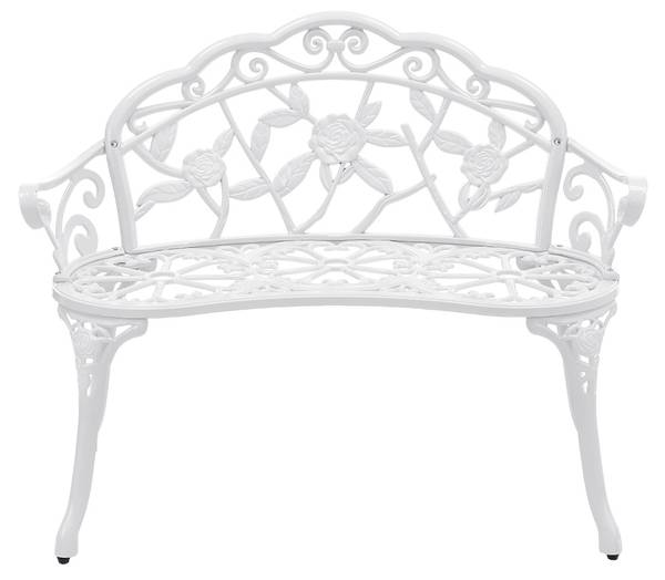 Banc de Jardin Monfalcone Blanc