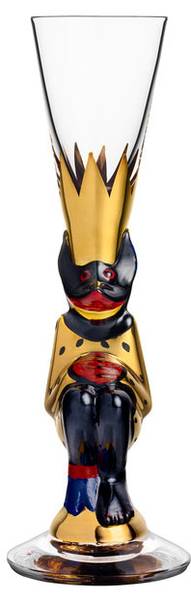 Schnapsglas The Snaps Devil Gold - Glas - 5 x 17 x 5 cm