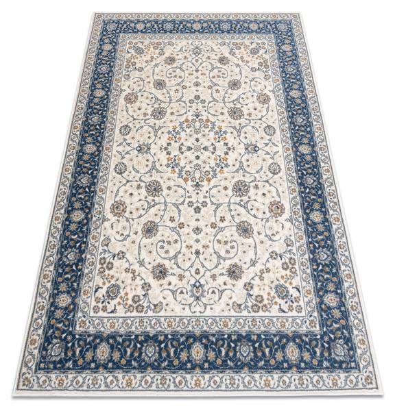Teppich Wolle Nain Rahmen Ornament Beige - Wolle - 240 x 1 x 340 cm