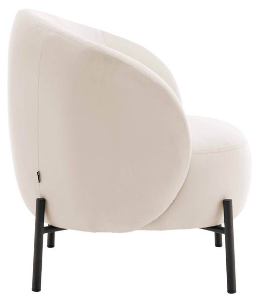 Relaxsessel Jude Beige - Cremeweiß