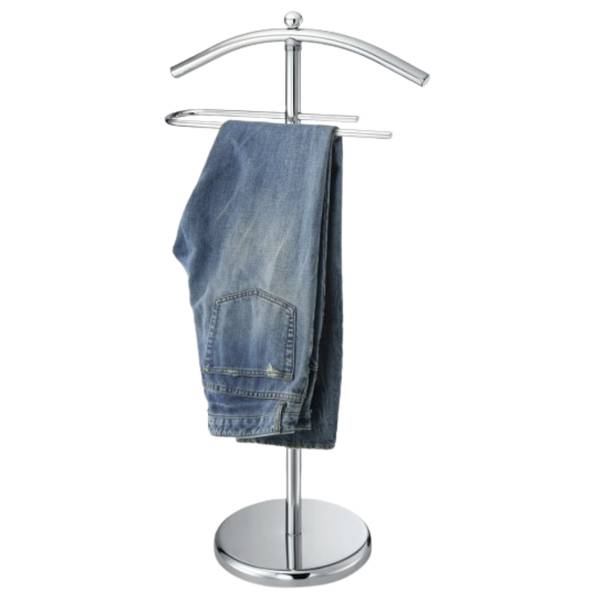 Dressboy Kleiderständer Silber Silber - Metall - 43 x 28 x 109 cm