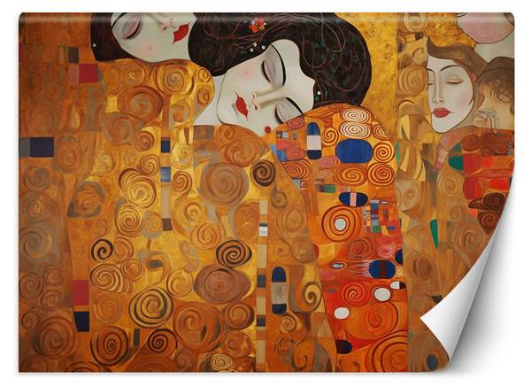 Fotobehang mooie vrouwen abstractie - g. 450 x 315 cm