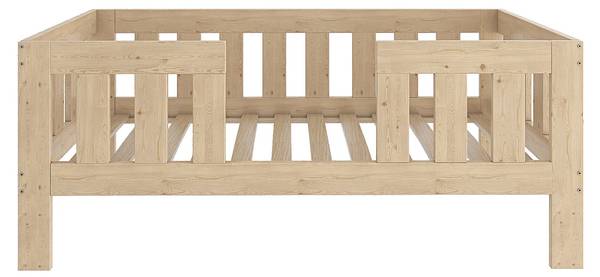 Kinderbett mit Rausfallschutz ZWN140 75 x 146 cm