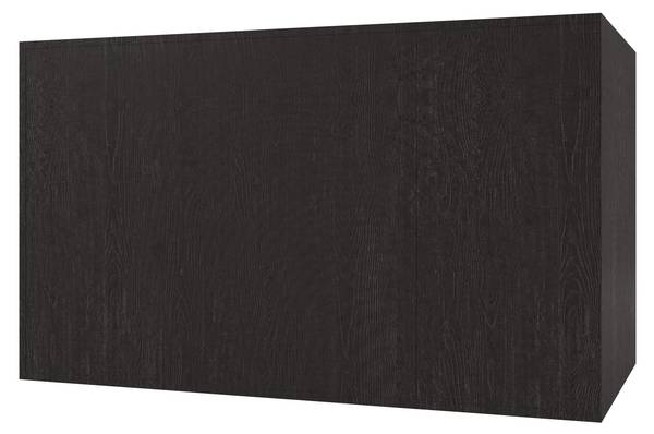 Küchenoberschrank Modul O14 Schwarz - Holzwerkstoff - 70 x 77 x 130 cm